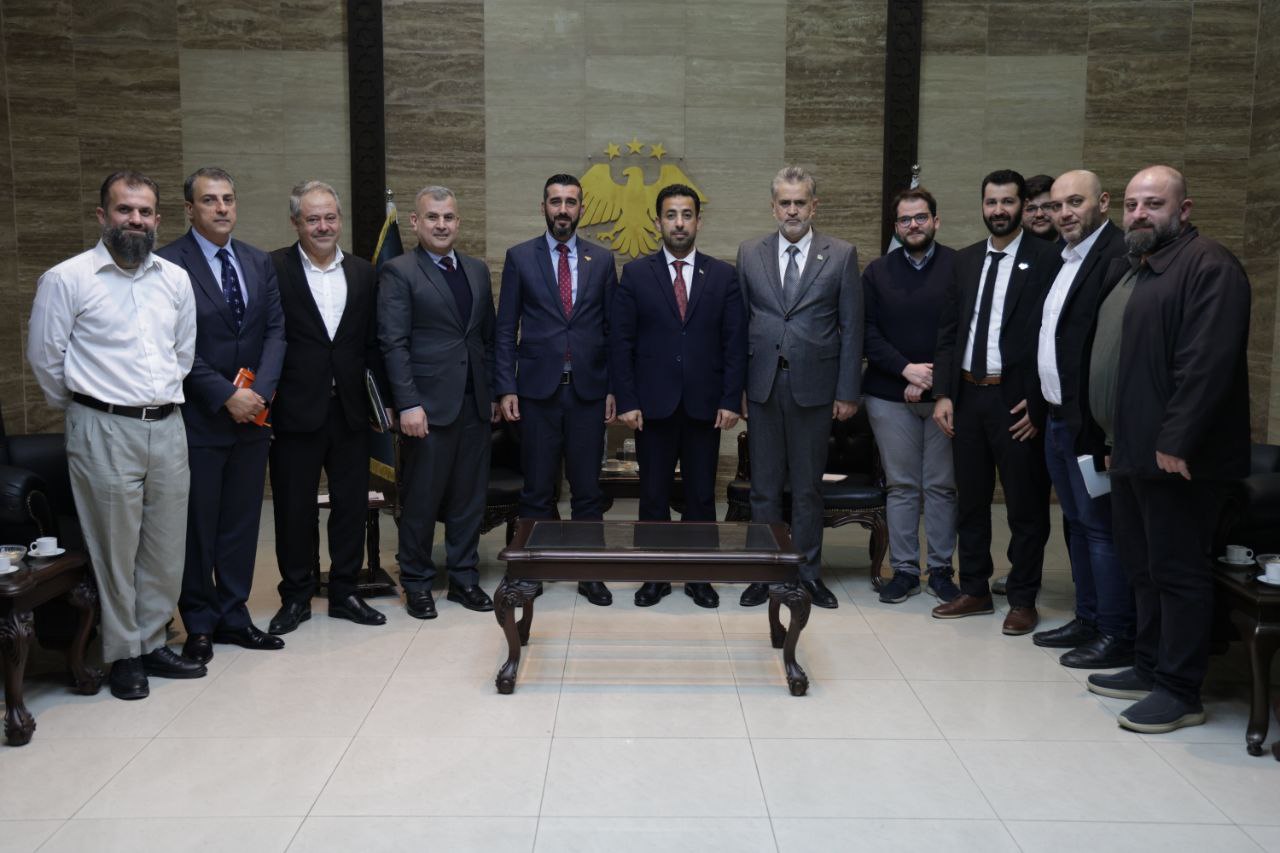 عقد وزير الصحة الدكتور "مصعب العلي" اجتماعاً مع رئيس هيئة التخطيط والإحصاء "أنس سليم"