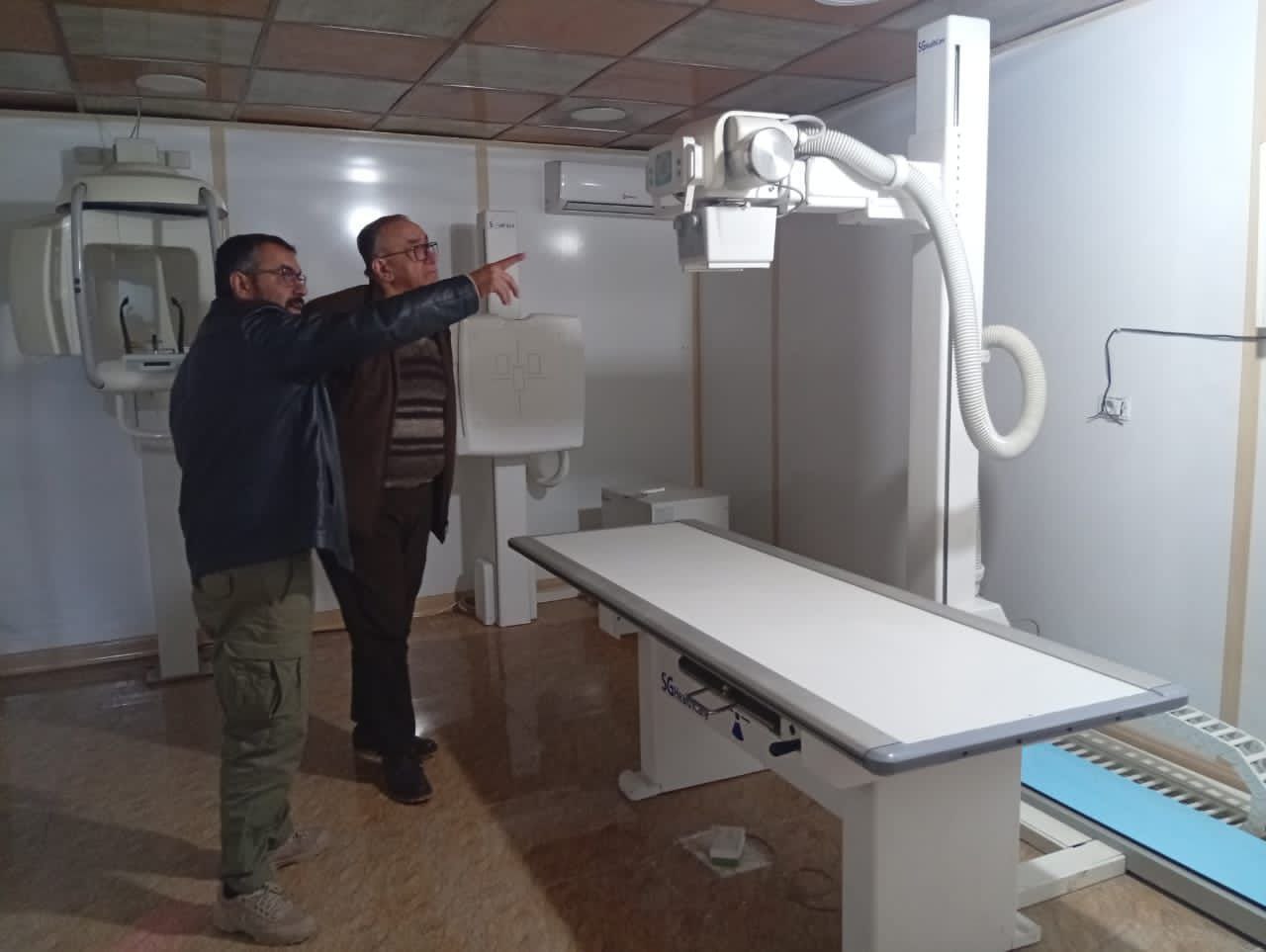 صحة الحسكة تتابع إجراءات نقل تجهيزات طبية من المشفى العسكري إلى مشفى الشدادي العام