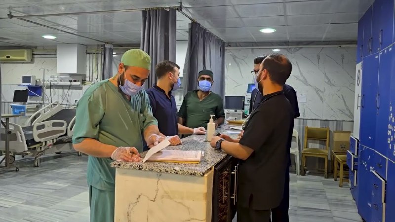 مشفى حماة الوطني يُطلق قسم العناية المشددة المُزوّد بأحدث التجهيزات الطبية في اطارتحسين الخدمات الطبية
