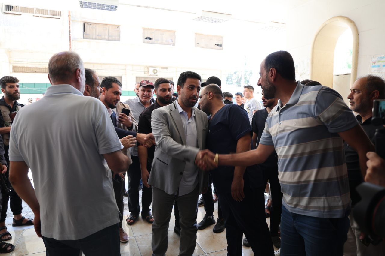 أجرى وزير الصحة الدكتور "مصعب العلي"جولة تفقدية في مشفى درعا الوطني