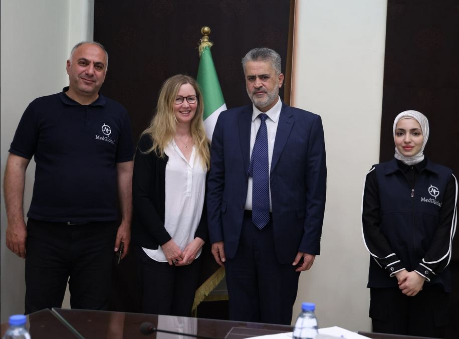 اجتماع معاون وزير الصحة مع ممثلي منظمة "ميدي غلوبال"