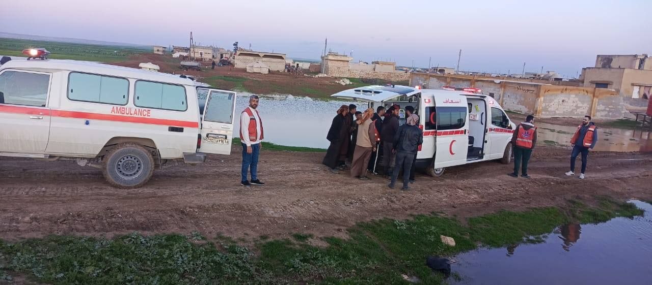 وزارة الصحة تعزّزُ الإسعاف في ريف حلب الجنوبي حرصاً على سلامة الأهالي جراء الأحوال الجوية