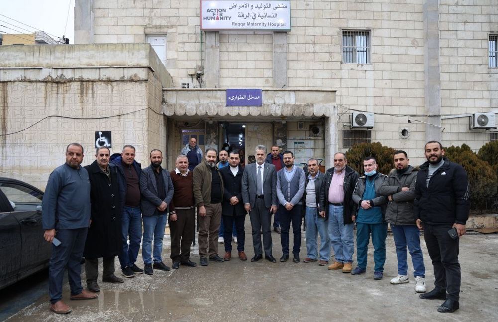 معاون وزير الصحة يتفقّد المنشآت الطبية في الرقة ويؤكّد العمل على النهوض بالواقع الصحي